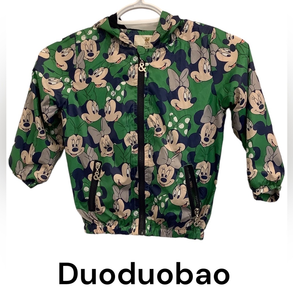 Girls Minnie Mouse light wind jacket